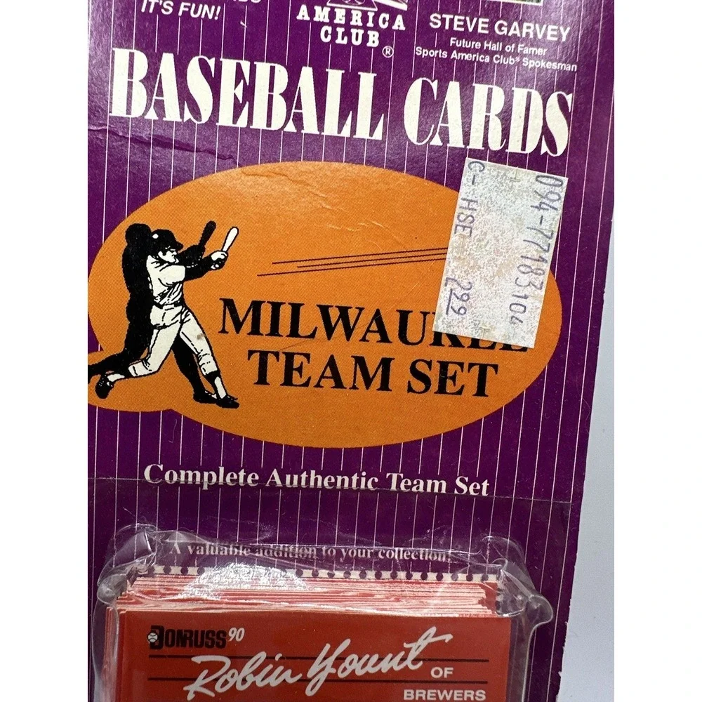 1990 Donruss MILWAUKEE BREWERS TEAM SET Sports America‎ Club UNOPENED